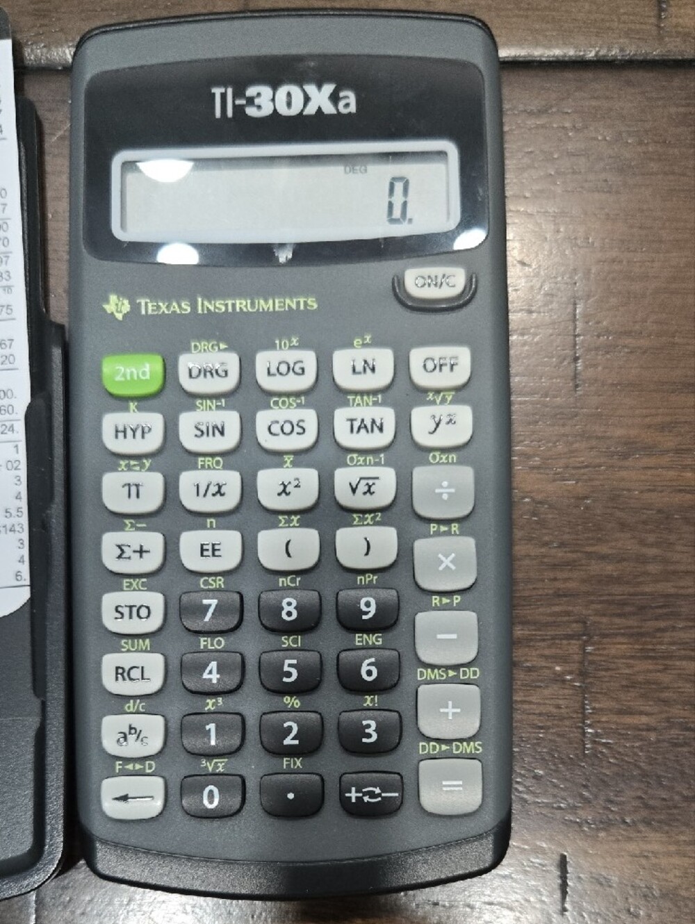 Texas Instruments YI-30Xa Calculator. - Picture 2 of 2